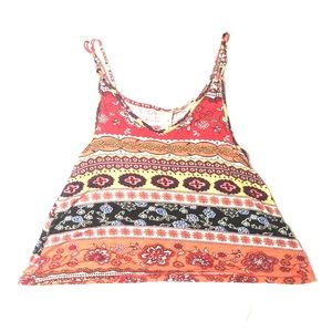 Women’s colorful summer crop top!